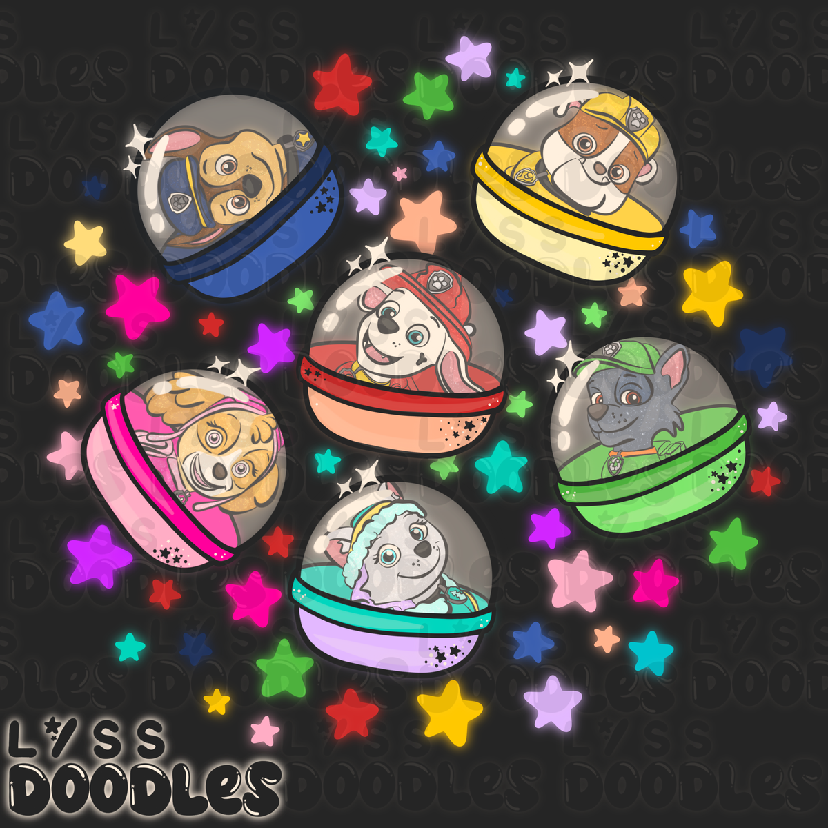 Lyss Doodles -  PNG FIles - 2.5K Freebie