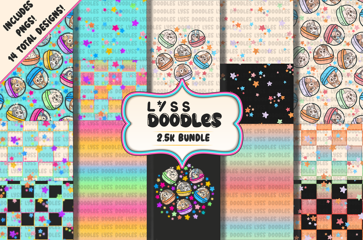 Lyss Doodles - BUNDLE - 2.5K