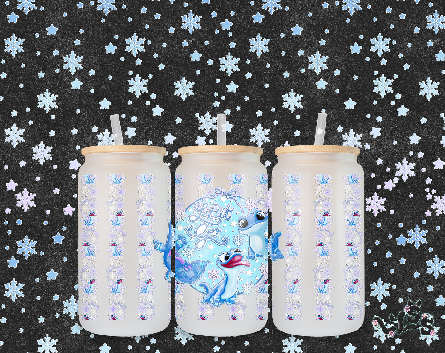 2026 - Lyss Doodles - Tumbler Wrap Files - 26LD001 - 16OZ Tumbler Wrap