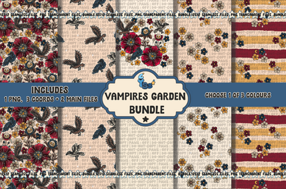 2025 - Lyss Doodles - BUNDLES - Vampire's Garden - 25LD010