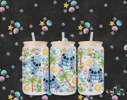 2025 - Lyss Doodles -  Tumbler Wrap Files - Summer Monster - 25LD022