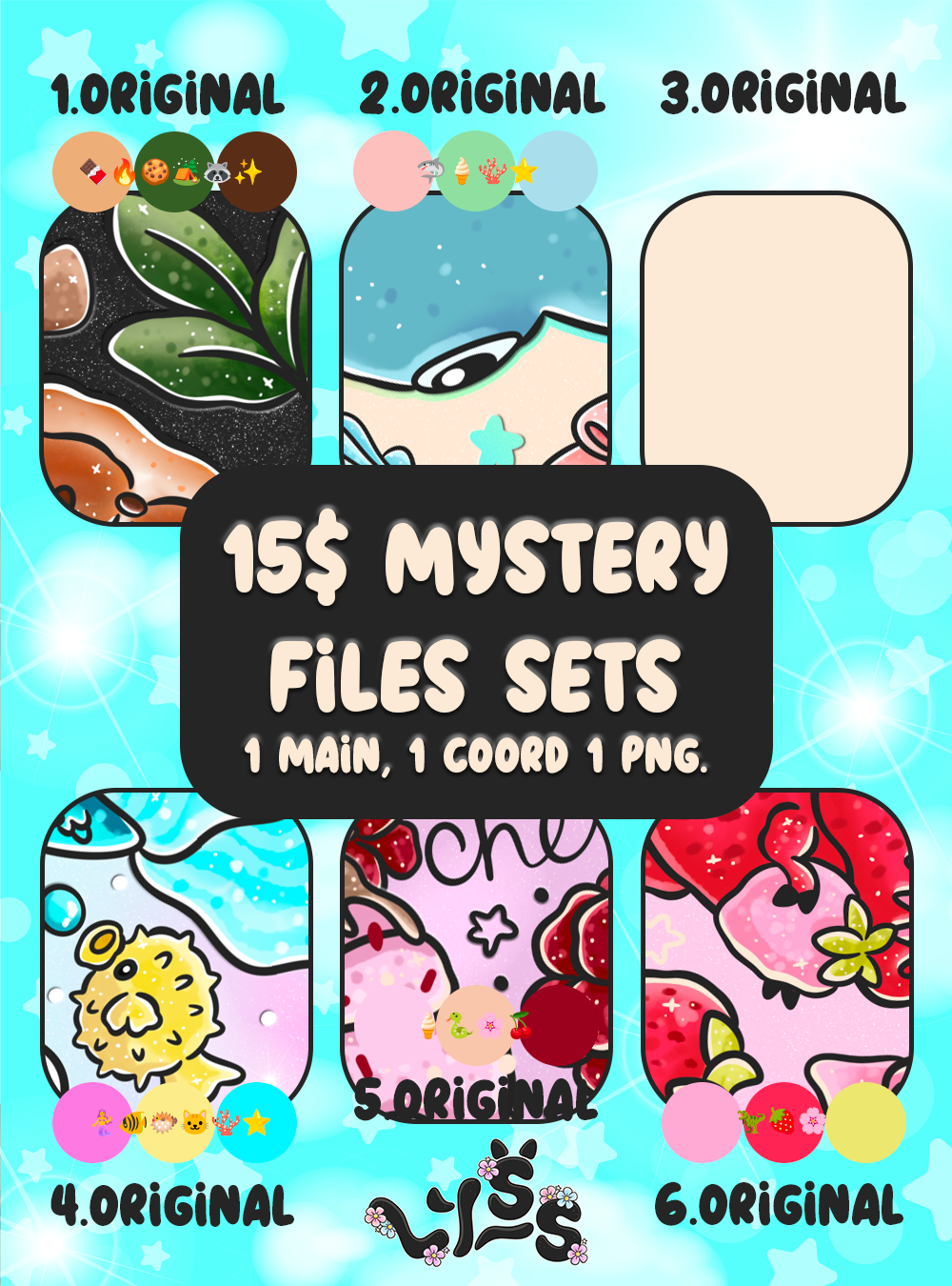 2025 - Lyss Doodles - Seamless - Mystery Files - EVERYTHING BUNDLE