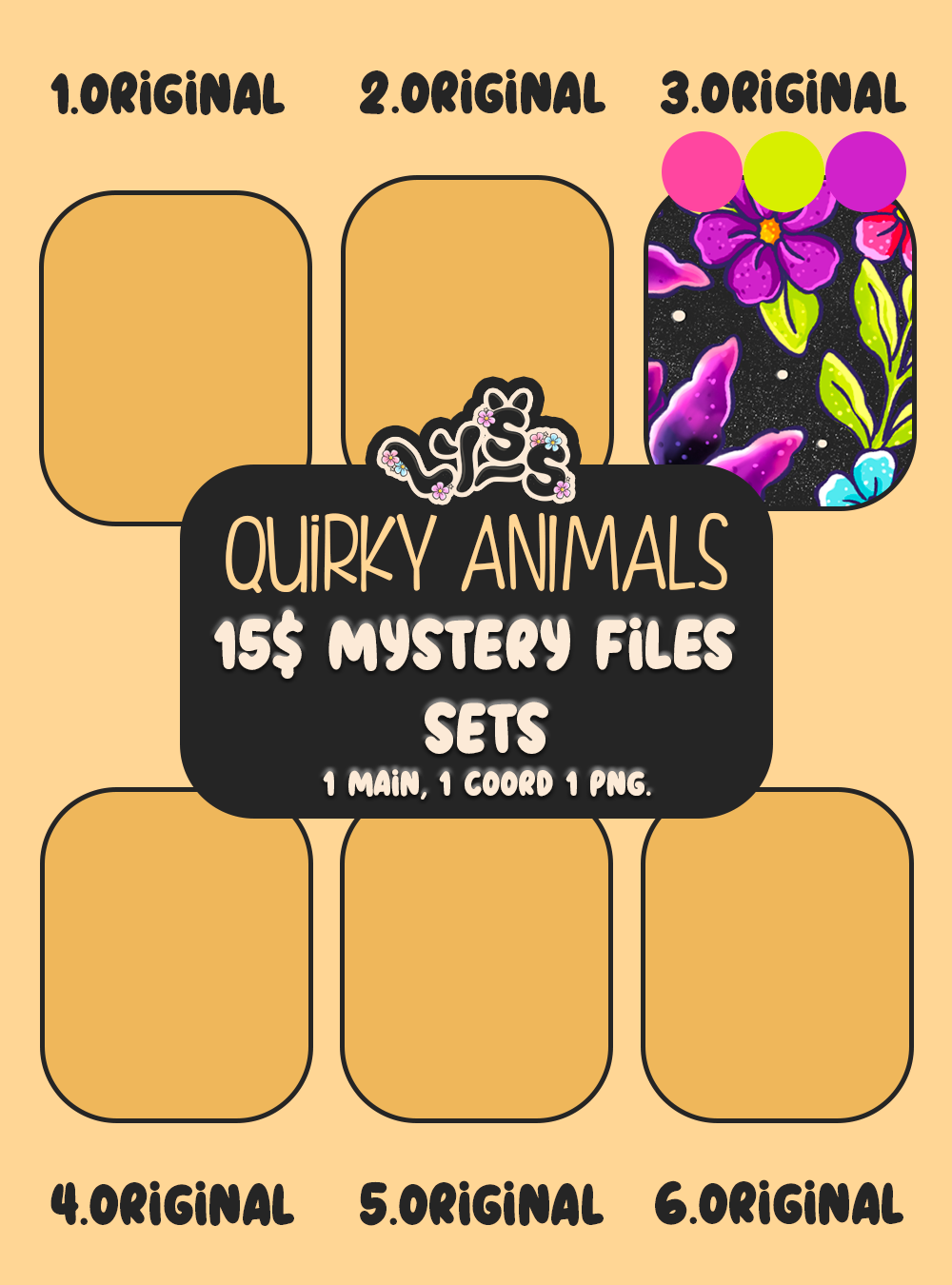 2025 - Lyss Doodles - Seamless - Mystery Files #3 - 25LD061