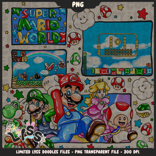 2024 - Lyss Doodles -  PNG Files - MAR10 - 24LD025