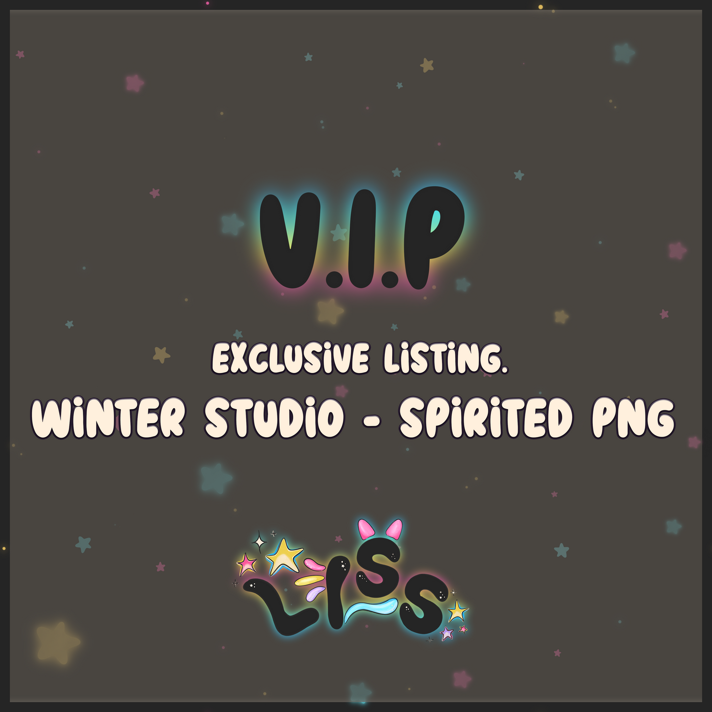 2023 - Lyss Doodles -  PNG Files - Winter Studio - 23LD009
