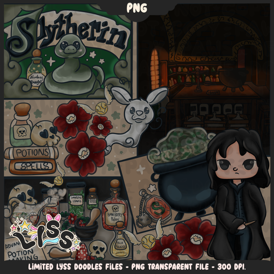 2024 - Lyss Doodles -  PNG Files - HP Pride - Sylth - 24LD033