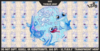 2026 - Lyss Doodles - Tumbler Wrap Files - 26LD001 - 16OZ Tumbler Wrap