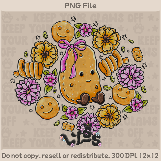 2025 - Lyss Doodles -  PNG Files - Garden Tattos - 25LD040