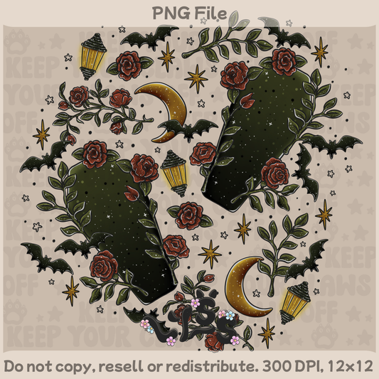 2025 - Lyss Doodles -  PNG Files - Hextober Day 1 - 25LD067