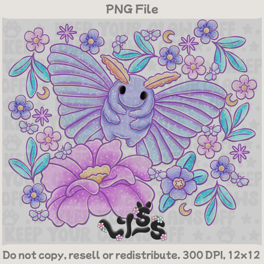 2025 - Lyss Doodles -  PNG Files - Celestial Garden - 25LD023