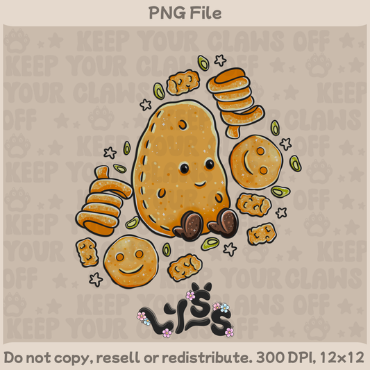 2025 - Lyss Doodles -  PNG Files - Garden Tattos - 25LD040