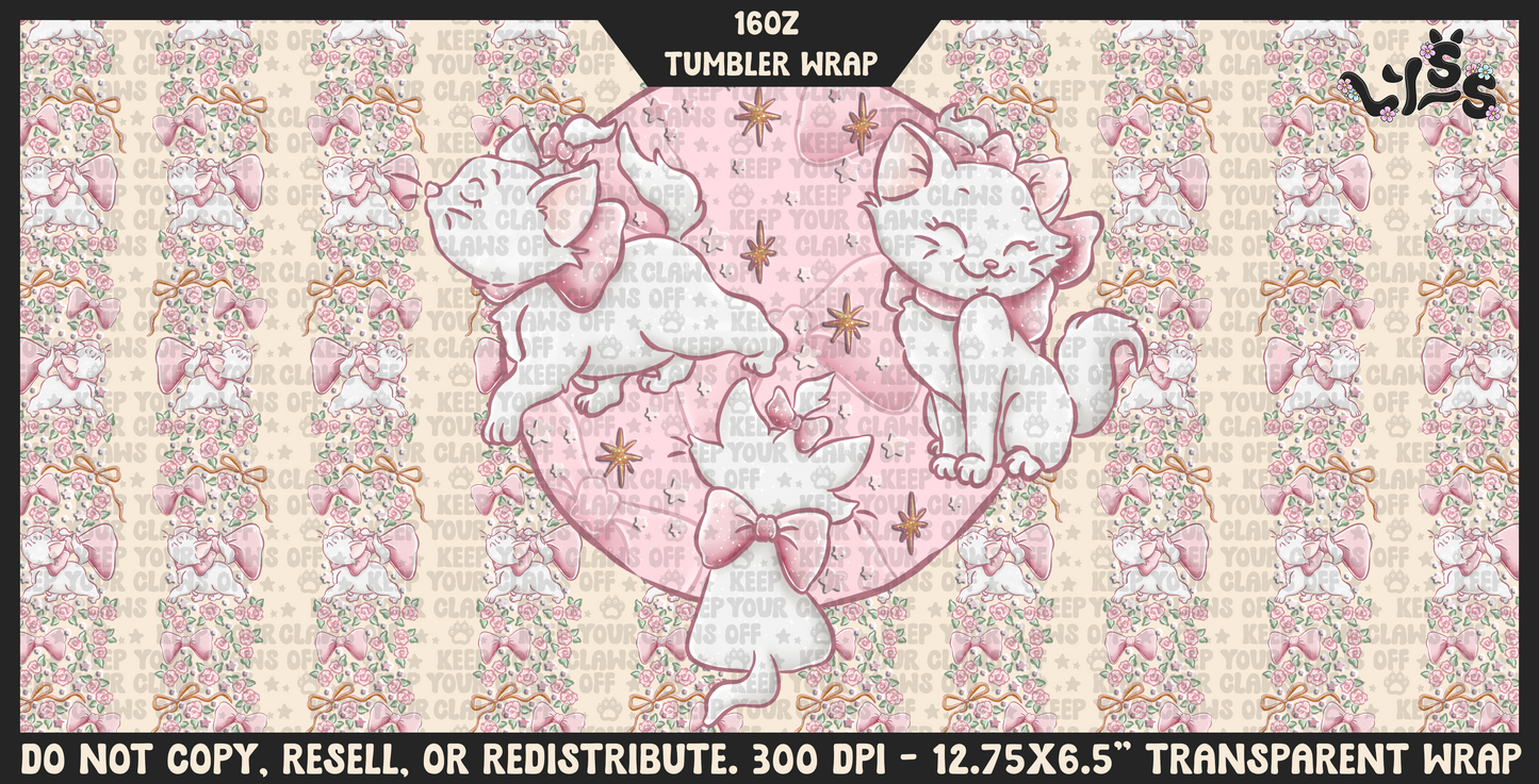 2026 - Lyss Doodles - Tumbler Wrap Files - 26LD003 - 16OZ Tumbler Wrap