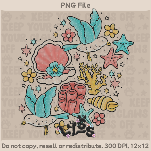 Lyss Doodles - PNG Files - April 2025 Patreon - Collection #2