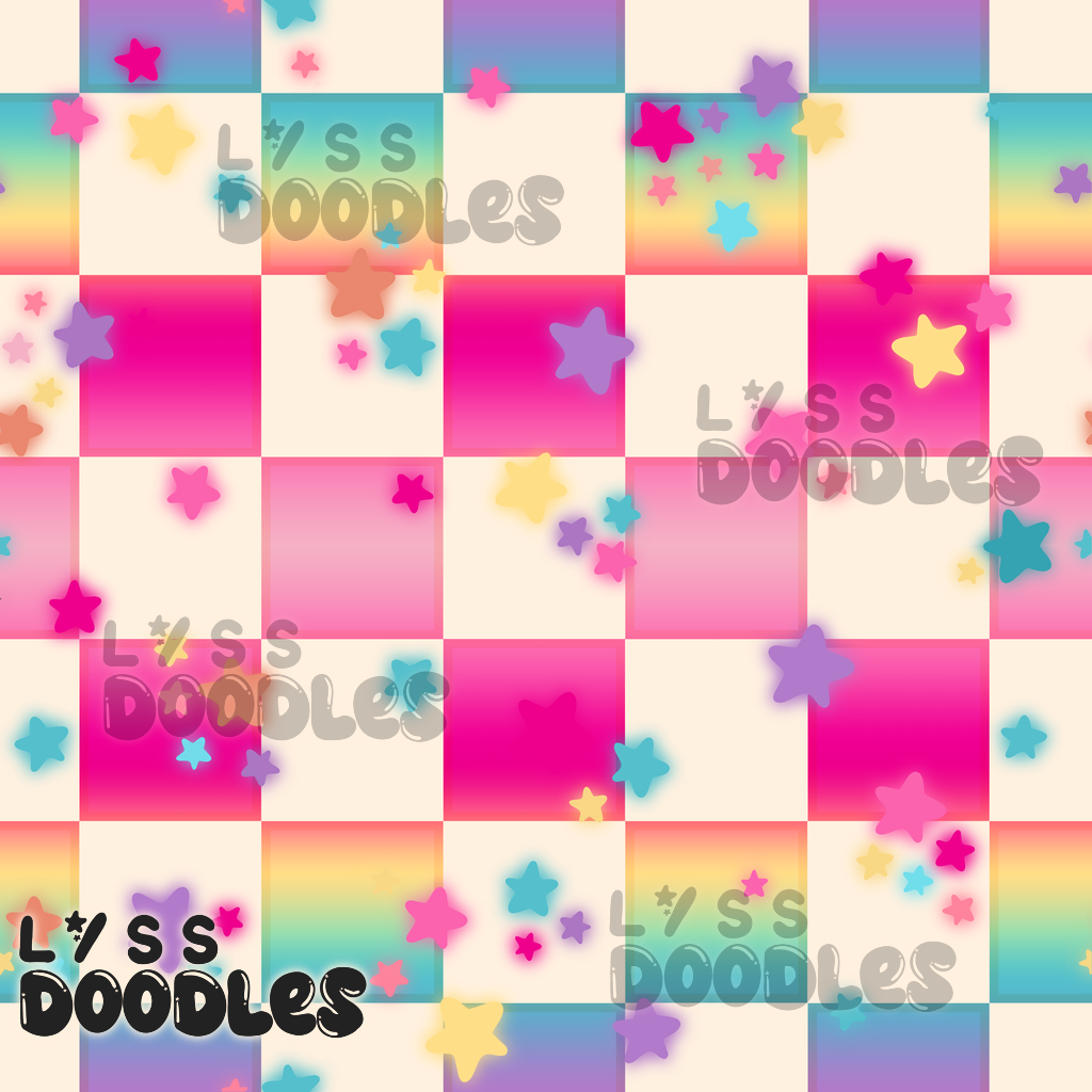 Lyss Doodles - Coordinates - 2K - Checkers