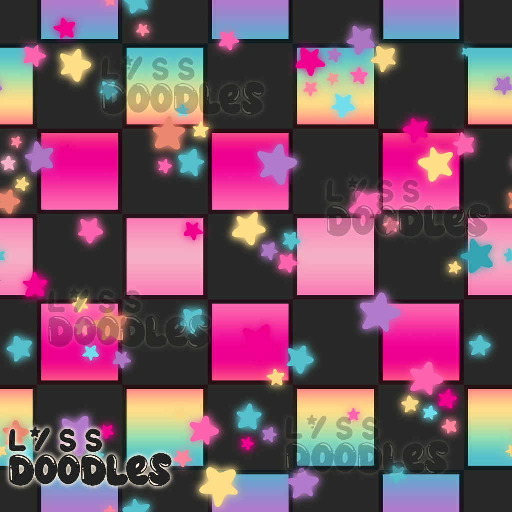 Lyss Doodles - Coordinates - 2K - Checkers